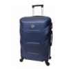 Дорожня валіза на колесах Bonro середня темно-синя