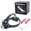 Ліхтар налобний Police 6699/204C-T6, 2x18650, zoom, ЗП microUSB, Box
