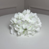 Гортензія штучна латексна h=70см. d=17 cm 1шт. Колір: білий