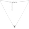 Серебряное колье CatalogSilver с натуральным топазом 0.607ct, вес изделия 2,16 гр (2126386) 4204500 размер