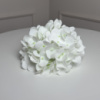 Гортензия латексная искусственная h=70см. d=17 cm 1шт. Цвет: белый