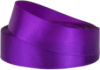 Стрічка сатин 2,5см*22м, колір фіолетовий