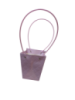 Сумка для цветов сиреневый «Shade» средняя