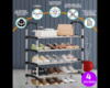Полиця для взуття Shoe Rack NST4 металева на 4 яруси.8778