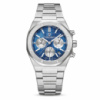 Чоловічий годинник Pagani Design PD-1707 Silver-Blue з сапфіровим склом та механізмом Seiko VK63