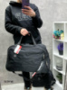 55х33х20 см - дорожня сумка з додатковими кишенями та ремінцем для чіпляння сумки на ручку валізи - розмір М (5139)