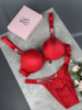 Комплект Victoria's Secret Starstruck Shine Strap Push-Up Bra червоний kk8072