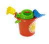 Игровой набор для песочницы №1 013555 с ведерком Оранжевый
