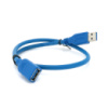 Удлинитель USB 3.0 AM/AF, 0.5m, Blue, Пакет, Q200