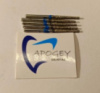 Стоматологические алмазные фрезы боры 5 шт ApogeyDental TF-11 в мягкой упаковке (синяя серия)