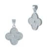 Серебряная подвеска CatalogSilver с фианитами (2000150)