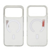 Чехол силиконовый Сlear Case MagSafe для Apple iPhone 17 Pro Max прозрачный