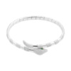 Серебряный браслет CatalogSilver с фианитами, вес изделия 17,83 гр (2151203) 18 размер
