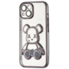 Чохол Shining Bear Case для iPhone 15 Black (Код товару:39362)