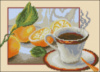 Схема для вышивки Цитрусовый чай