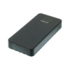 Корпус Multi-powerbank ET6, под элементы 18650 до 6 шт, 22.5W, черный