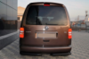 Задние уголки AK003 Черные (2 шт., нержавейка) для Volkswagen Caddy 2010-2015 гг