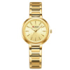 Жіночий годинник Curren 9109 Gold-Gold класичний золотистий браслет з мінеральним склом