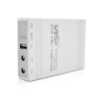 UPS для роутеров/коммутаторов ECO-1825, 18W, OUT:USB-5V, DC-5V/9/12V, POE-15/24V, 1/2A, LiFePo4 8000mAh, 160x105x33mm, 0.4kg, Black, BOX