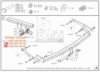 Тягово-сцепное устройство (фаркоп) Renault Megane II (hatchback) (2002-2008)