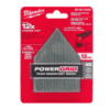 Сітка шліфувальна PG Mesh HL MILWAUKEE, 67х92мм, зерно 400, (12шт+подложка) (для M12 FDSS)