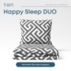 Комплект постільної білизни ТЕП «Happy Sleep Duo» Labyrinth, 70x70 євро