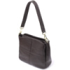 Жіноча сумка з натуральної шкіри зі зручною внутрішньою організацією 722979 Коричневий