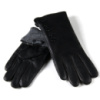 PODIUM Перчатка Женская кожа-олень Paidi 208-5 black махра Распродажа