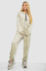 Спортивний костюм жіночий велюровий, колір світло-оливковий, 238R107-2