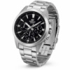 Чоловічий годинник Casio Edifice EFV-630D-1A з хронографом та сталевим браслетом