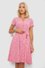 Сукня софт з принтом, колір пудровий, 230R0032