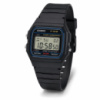 Чоловічий годинник Casio F-91W-1D синій з електронним циферблатом та водонепроникністю 3 ATM