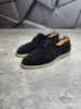 Туфли мужские замшевые Дерби KING Suede BLACK! Туфли мужские чёрные Дерби! Натуральная ЗАМША!