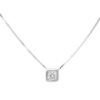 Серебряное колье CatalogSilver с фианитами, вес изделия 2,45 гр (2160984) 400450 размер