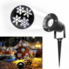 Лазерний проектор New Christmas Pattern Snowfall Projector Лазерна підсвітка «Сніжинки» для дому