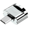 DM Кардрідер Elough TF Card Reader MicroSD to Type-C Silver (Код товару:28414)