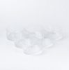 Набір піал скляних Lirmartur 6 шт, прозорий