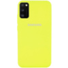 Чохол для Samsung Galaxy A41 - Silicone Cover Full Protective (AA) (Жовтий / Flash) - купити в SmartEra.ua