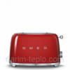 Smeg TSF01RDEU Rosso тостер на два хлебца, цвет красный