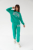 Утеплений спортивний костюм із написом Nothing — смарагдовий колір, S (є розміри)