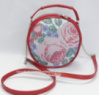 Кругла сумочка для вишивки Рожеві троянди
