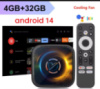 TV приставка Vontar 4/32 H728 A з встановленим кінотеатром Lampa, YouTube без реклами та вентилятором охолоджeння