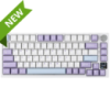 Механічна клавіатура AJAZZ AK820 PRO WHITE PURPLE