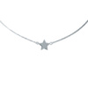Серебряное колье CatalogSilver с без камней, вес изделия 2,17 гр (1993743) 400450 размер