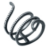 Серебряное кольцо CatalogSilver с фианитами, вес изделия 4,86 гр (1915127) 18.5 размер