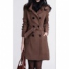 Женское шерстяное пальто, женское пальто, жіноче пальто