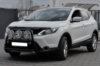 Кенгурятник WT018 Black (нерж) для Nissan Qashqai 2014-2021 гг
