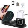 Док-станция зарядная станция Wireless fast charger 3 HR-366 в 1