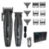 Професійний набір для стрижки волосся VGR V-640 акумуляторний Barber Combo PREMIUM. Колір: чорний