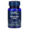 Ресвератрол, Resveratrol Elite, Life Extension, 30 вегетаріанських капсул